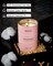 Wild Rose Natural Scented Candle, 70 Hours Long Lasting Soy Candles 11.3oz, Stress Relief Aromatherapy Candles for Women, Romantic Candle Gifts Gifts for Her